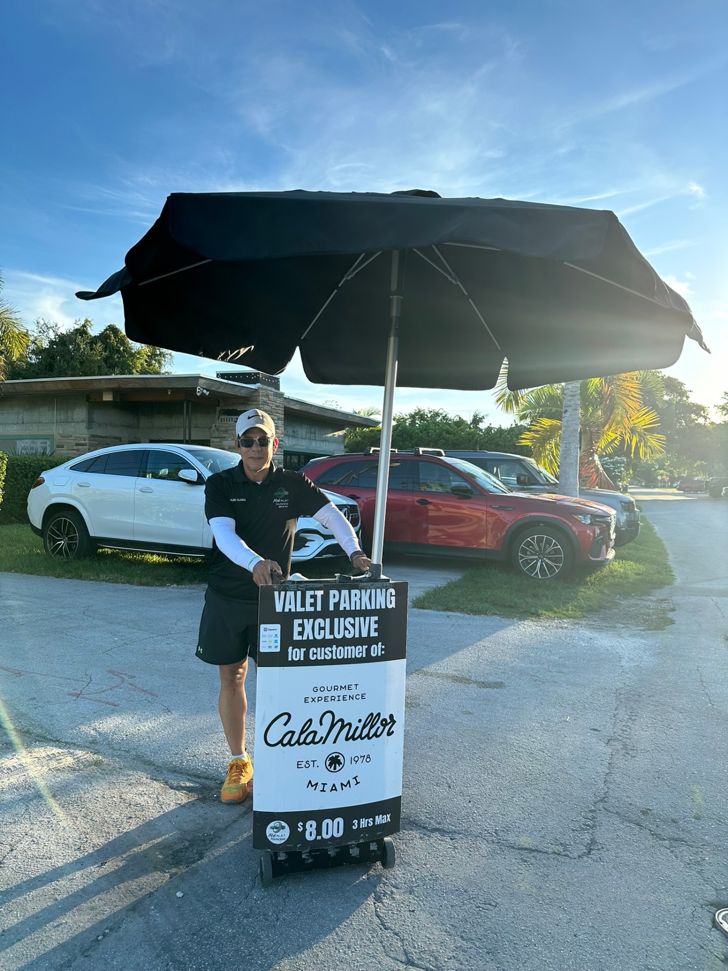 Restaurants valet parking in Miami